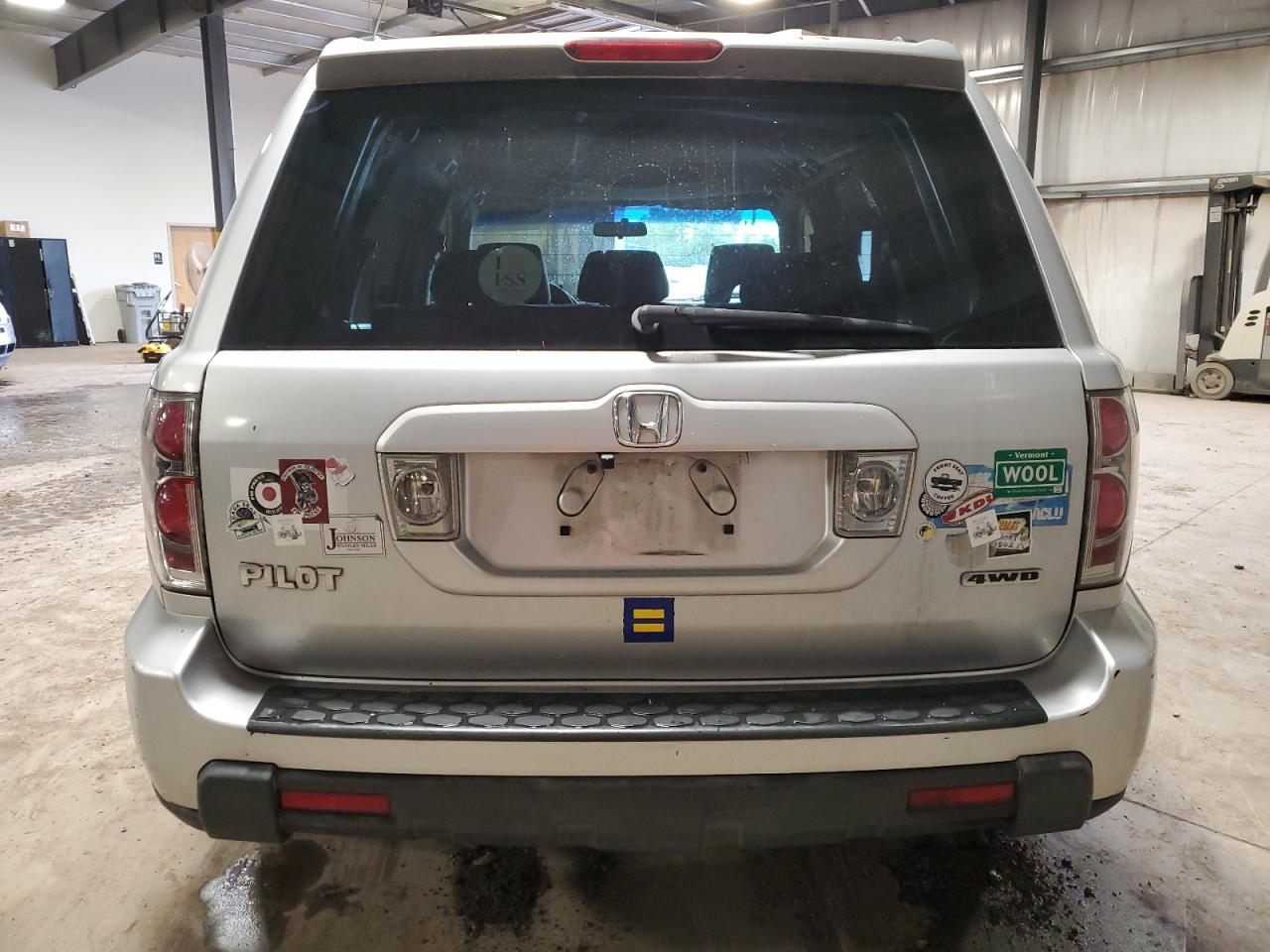 2007 Honda Pilot Ex VIN: 2HKYF18447H516227 Lot: 71690325