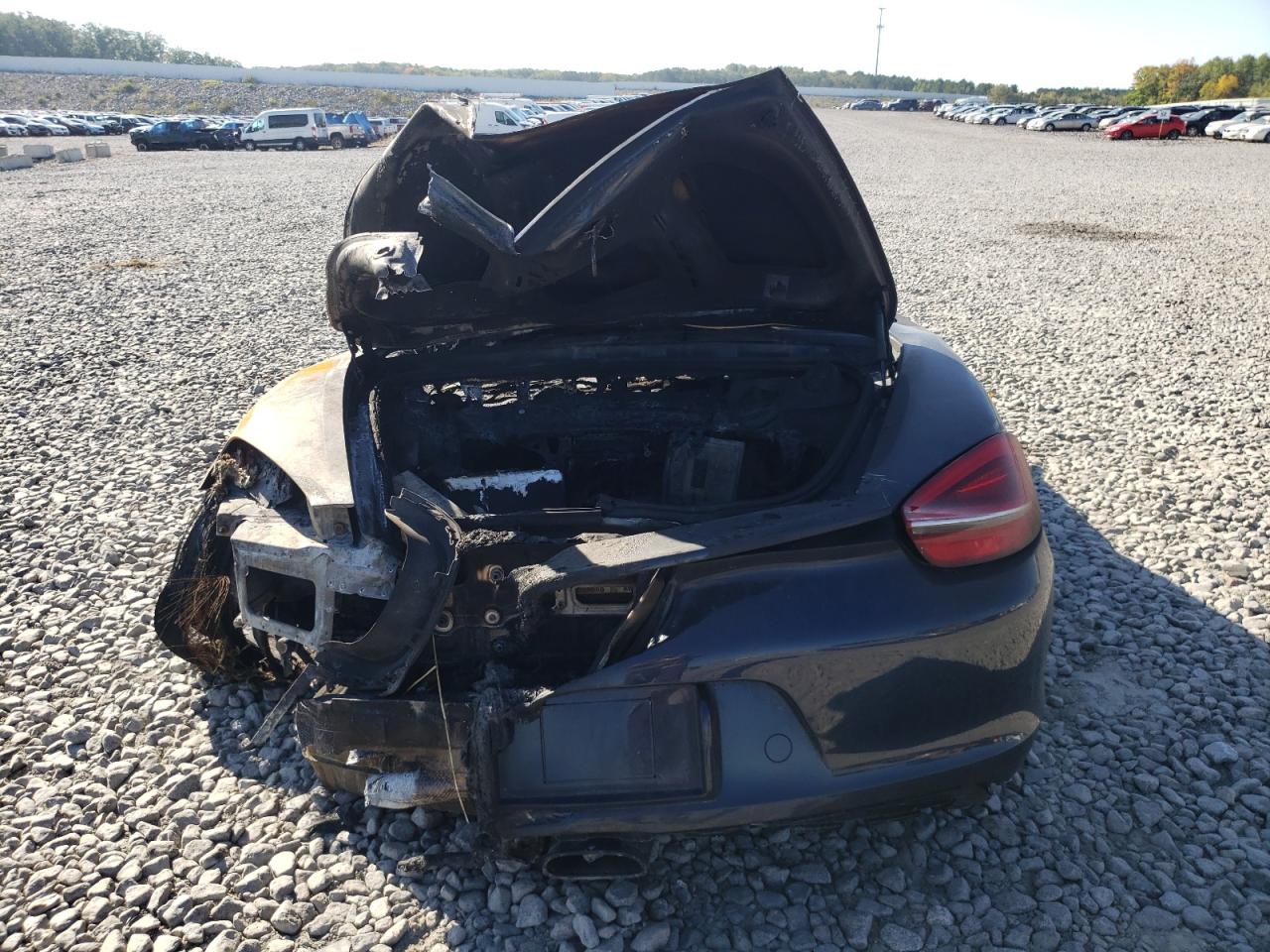 2015 Porsche Boxster VIN: WP0CA2A83FS120544 Lot: 80383565