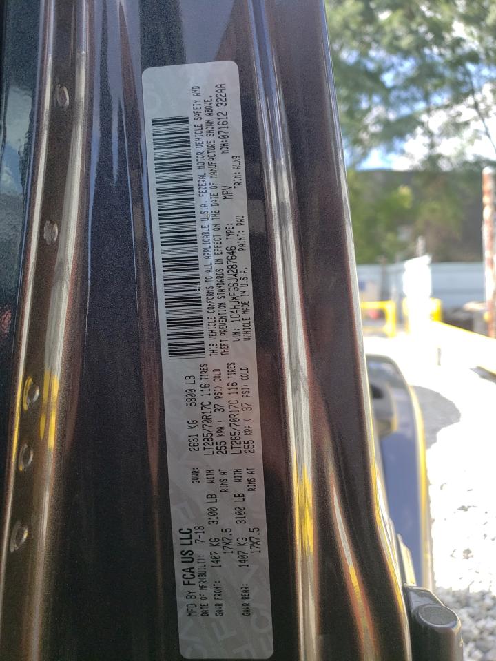 2018 Jeep Wrangler Unlimited Rubicon VIN: 1C4HJXFG6JW287646 Lot: 70451735