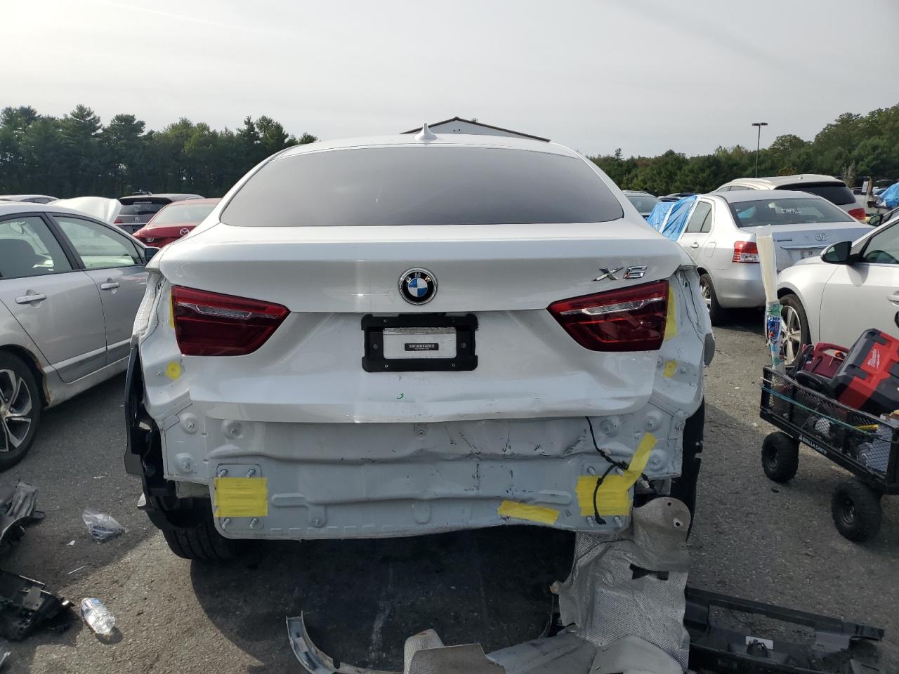 2019 BMW X6 xDrive35I VIN: 5UXKU2C59K0Z64968 Lot: 81002295