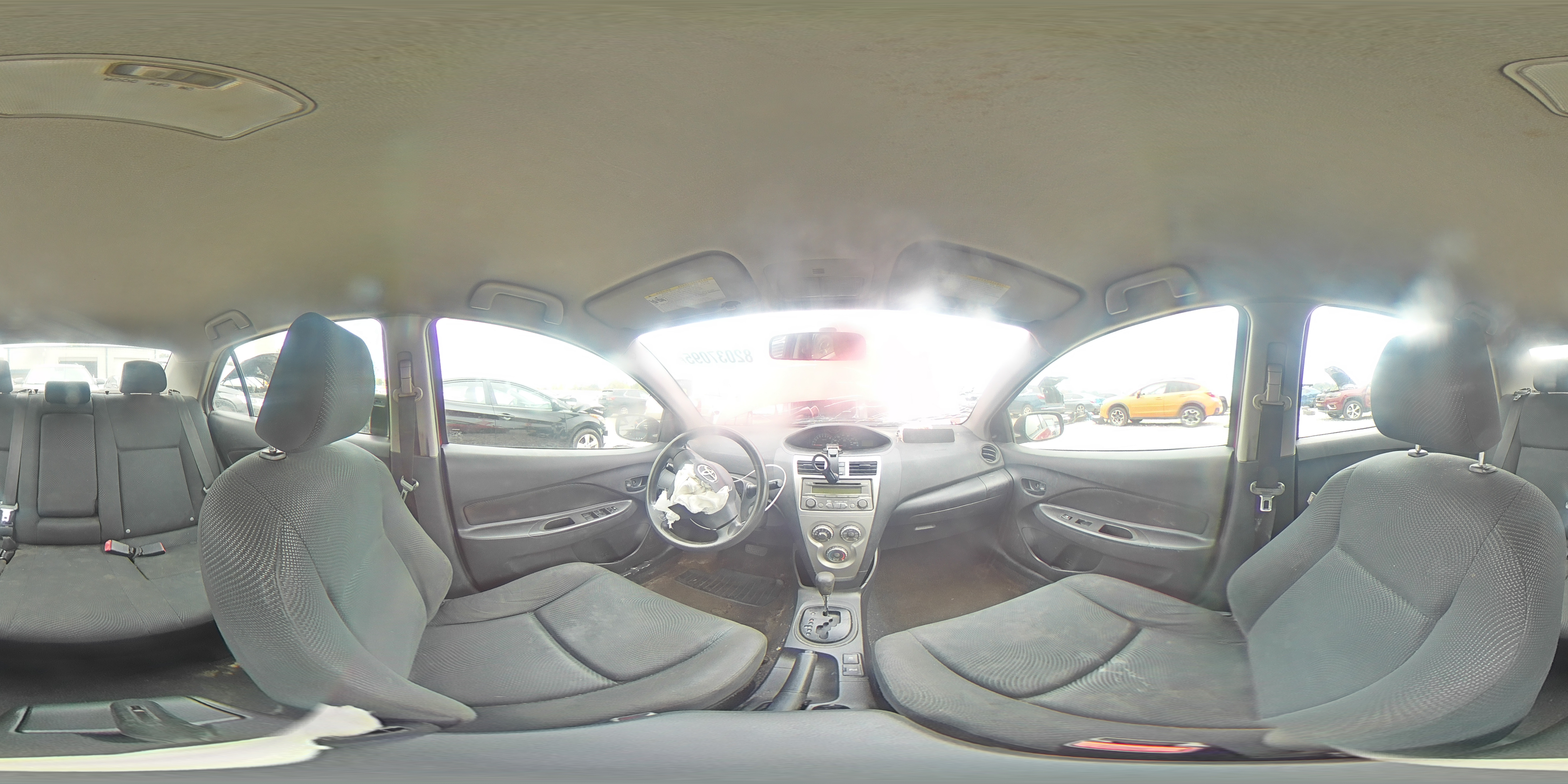 2012 Toyota Yaris VIN: JTDBT4K34CL038221 Lot: 82037095