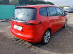 2015 VAUXHALL ZAFIRA SRI for sale at Copart PETERLEE