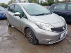 2016 NISSAN NOTE ACENTA PREMIUM  for sale at Copart WOLVERHAMPTON