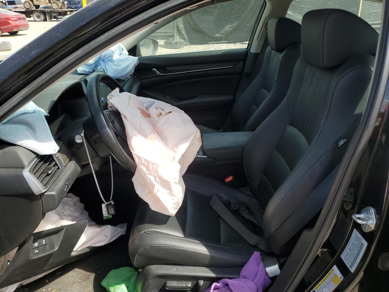 2021 Honda Accord Exl VIN: 1HGCV1F55MA017787 Lot: 80145055