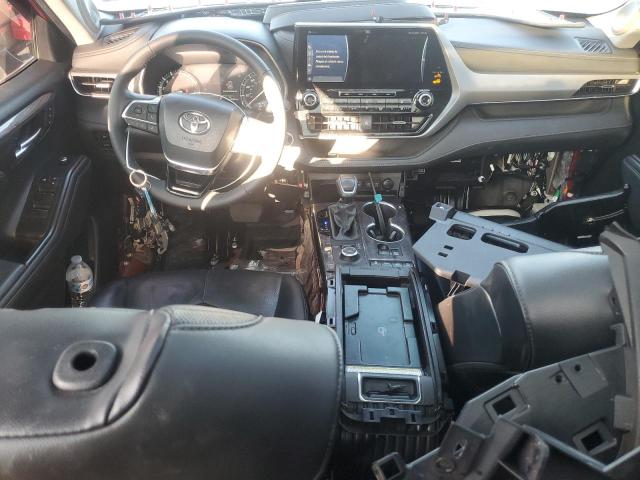  TOYOTA HIGHLANDER 2021 Красный