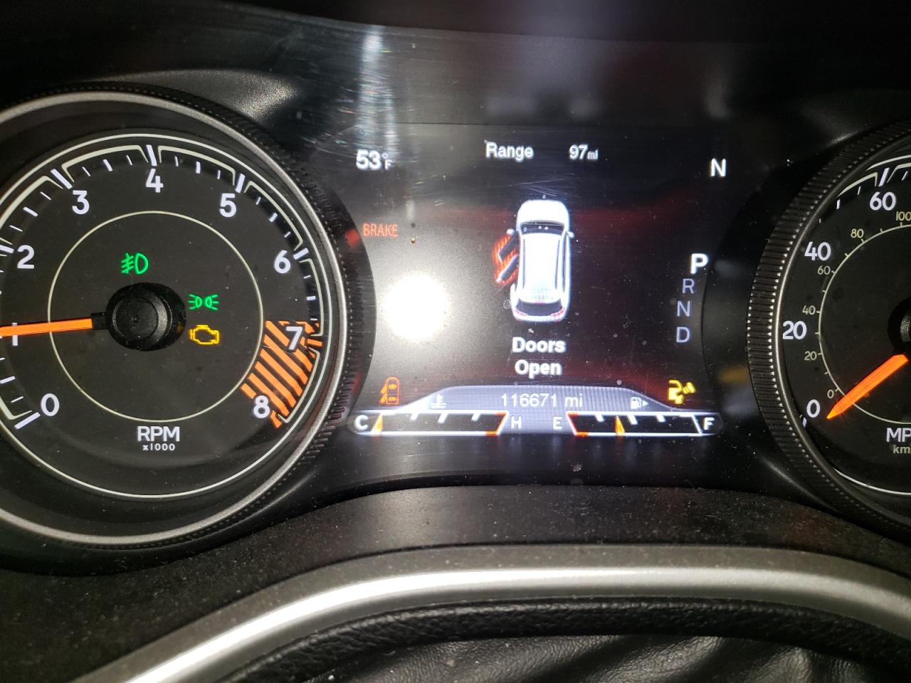 2015 Jeep Cherokee Trailhawk VIN: 1C4PJMBS1FW718275 Lot: 80363965