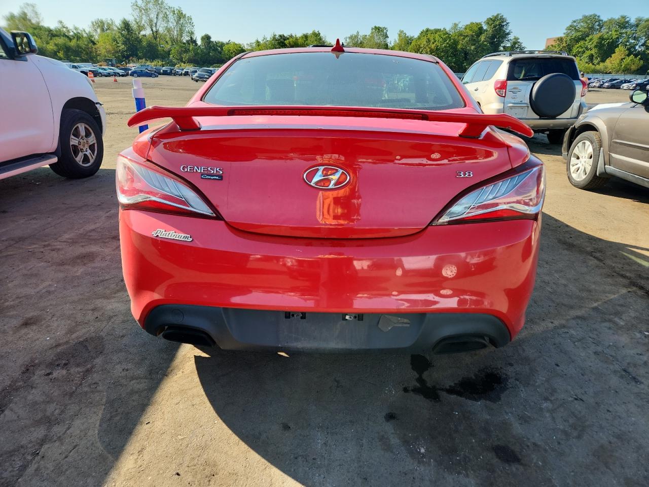 2013 Hyundai Genesis Coupe 3.8L VIN: KMHHU6KJ4DU104906 Lot: 71966275