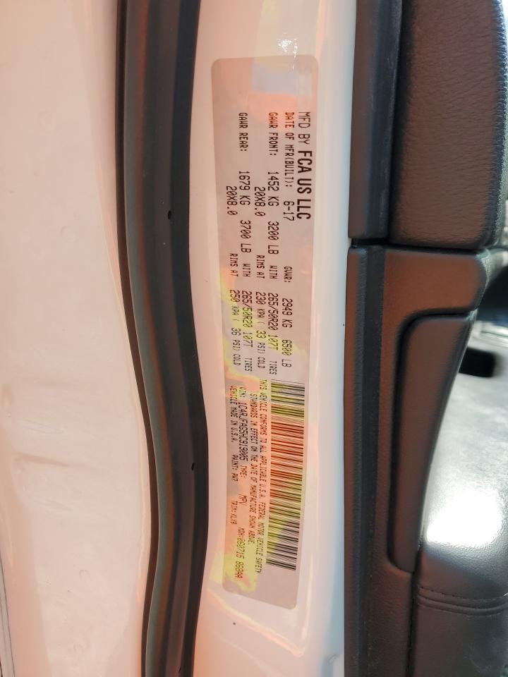 2017 Jeep Grand Cherokee Laredo VIN: 1C4RJFAG5HC919005 Lot: 80516065