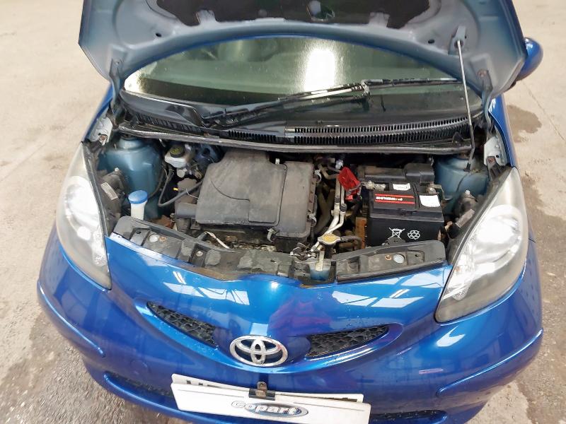 2007 TOYOTA AYGO BLUE