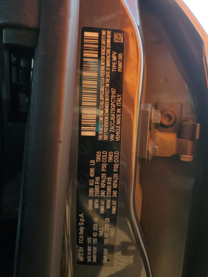 2016 Jeep Renegade Sport VIN: ZACCJBAT5GPC78167 Lot: 91005805