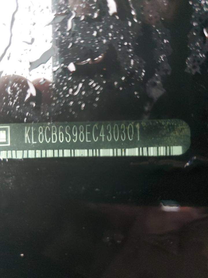 2014 Chevrolet Spark Ls VIN: KL8CB6S98EC430301 Lot: 81669095