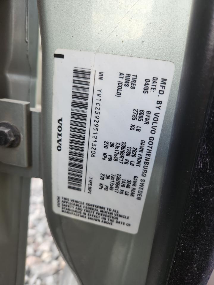 2005 Volvo Xc90 VIN: YV1CZ592951213206 Lot: 83758285