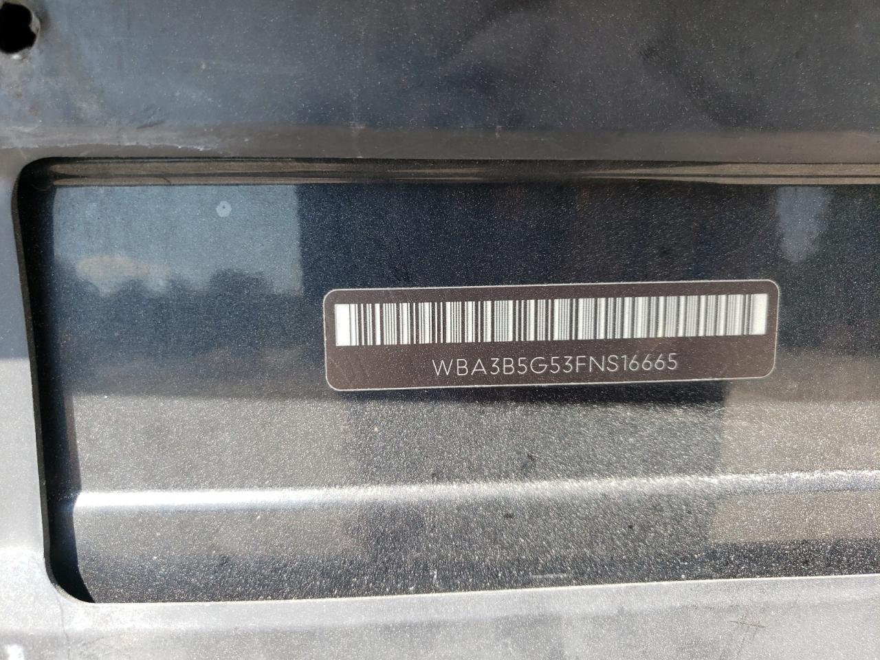 2015 BMW 328 Xi Sulev VIN: WBA3B5G53FNS16665 Lot: 71994295