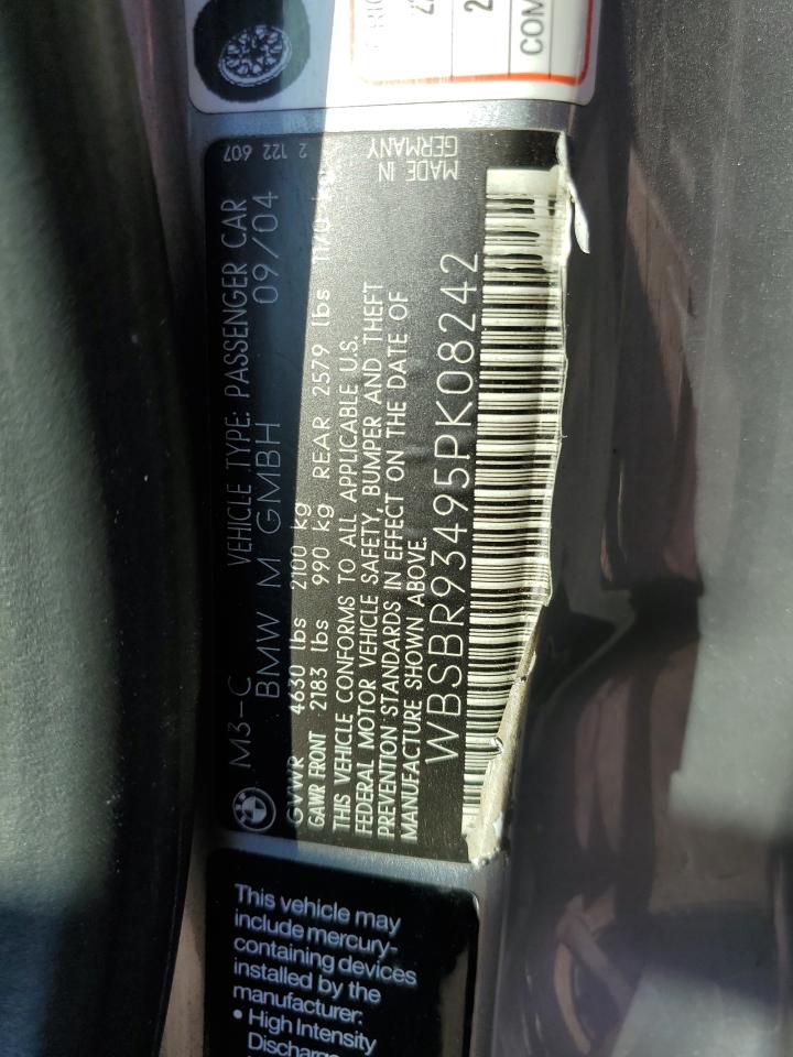 Фото: WBSBR93495PK08242