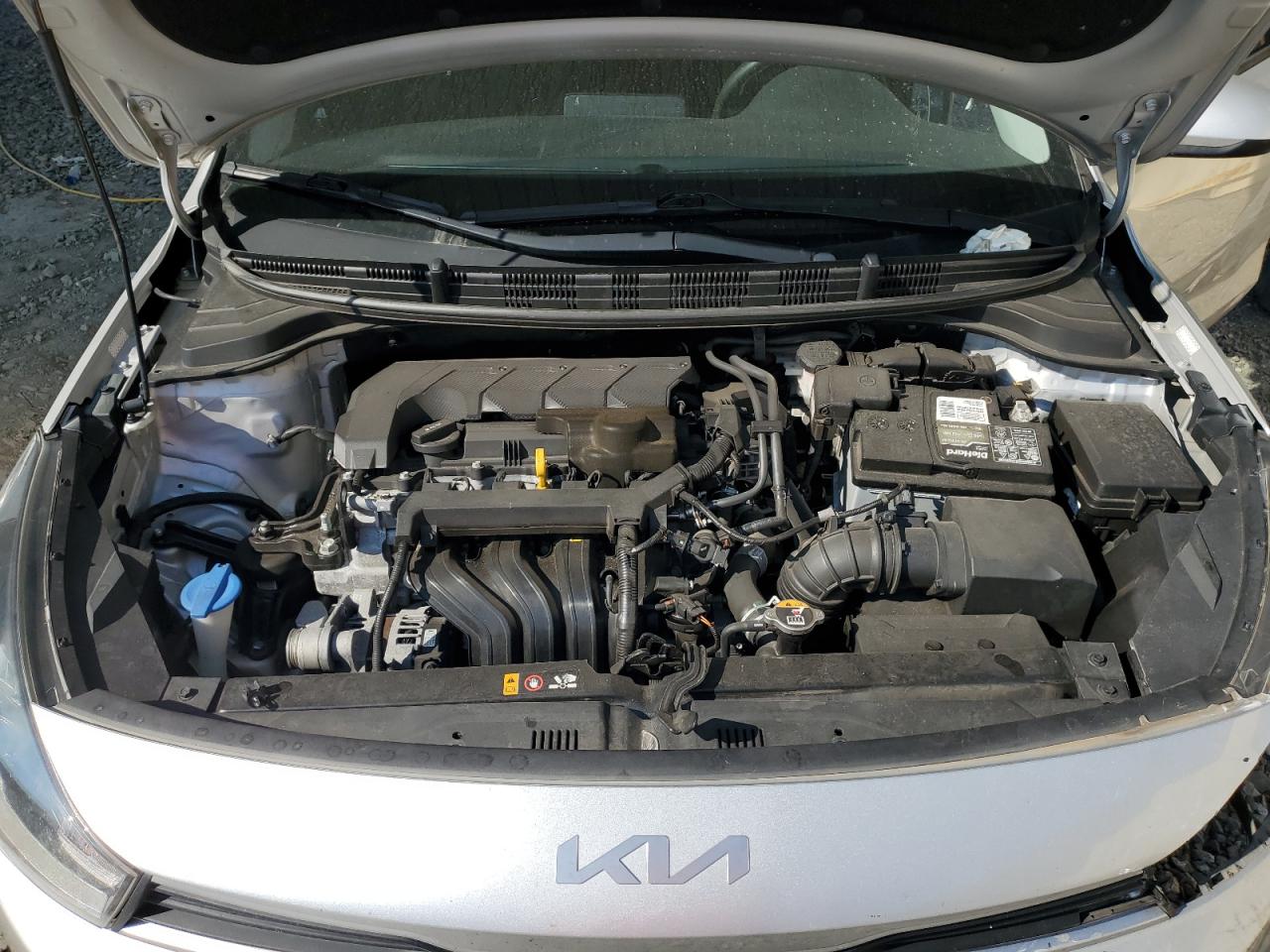 2022 Kia Rio Lx VIN: 3KPA24AD4NE504296 Lot: 80728645