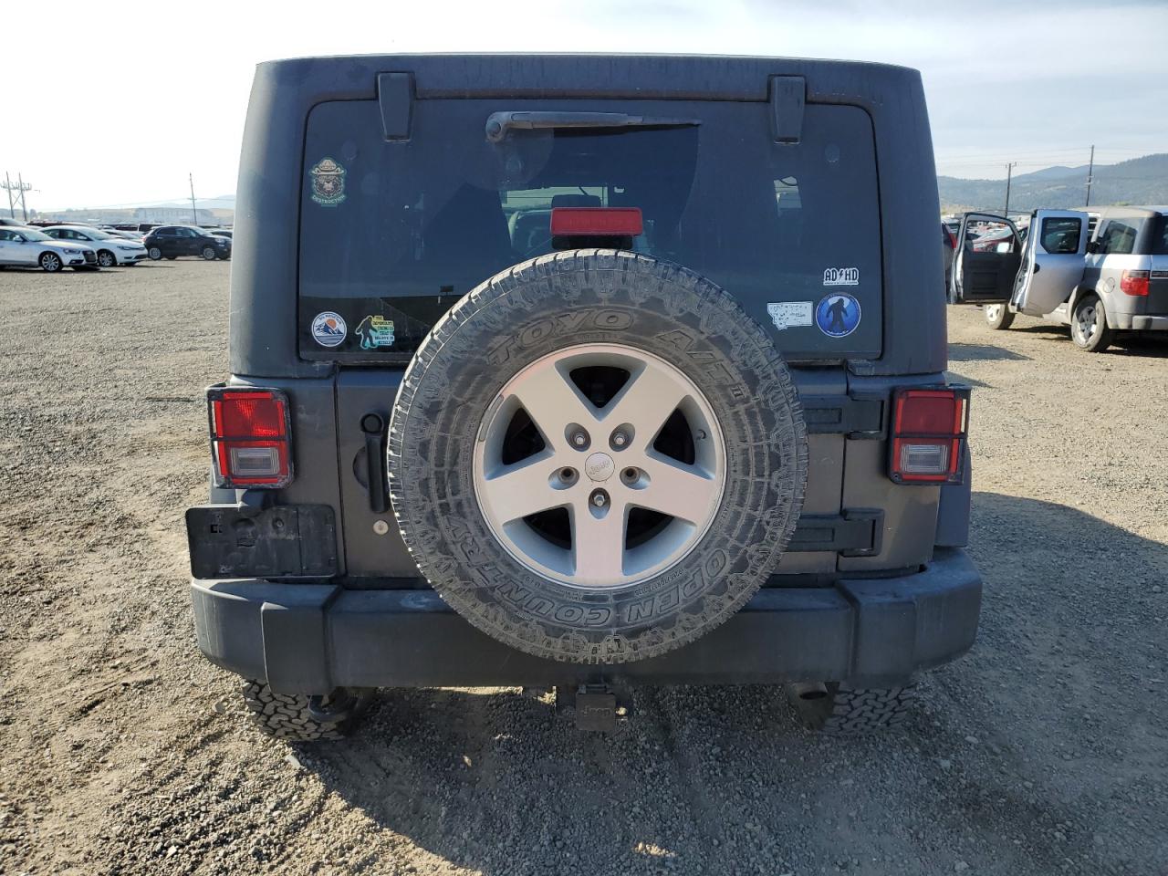 2014 Jeep Wrangler Unlimited Sport VIN: 1C4BJWDG4EL297845 Lot: 81211195