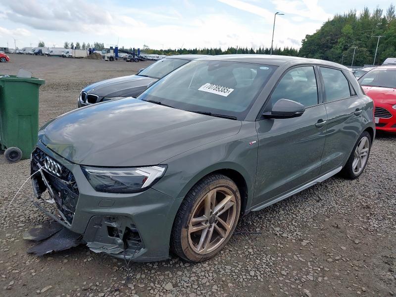 2019 AUDI A1 S LINE 30 TFSI  for sale at Copart EAST KILBRIDE