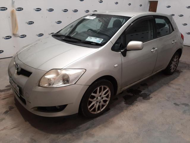 2008 TOYOTA AURIS  for sale at Copart CASTLEDERMOT - IRELAND
