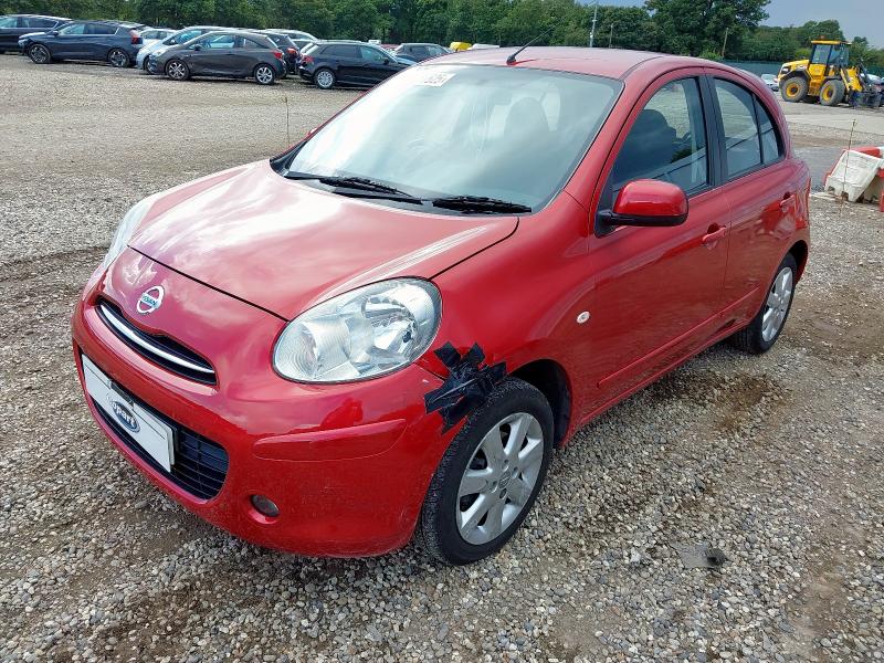 2011 NISSAN MICRA ACENTA CVT  for sale at Copart COLCHESTER