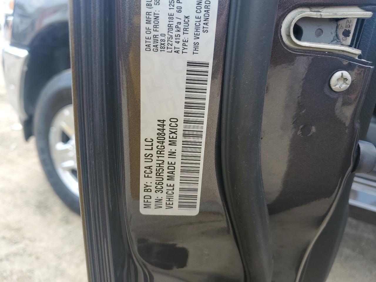 2024 Ram 2500 Tradesman VIN: 3C6UR5HJ1RG408444 Lot: 84730775