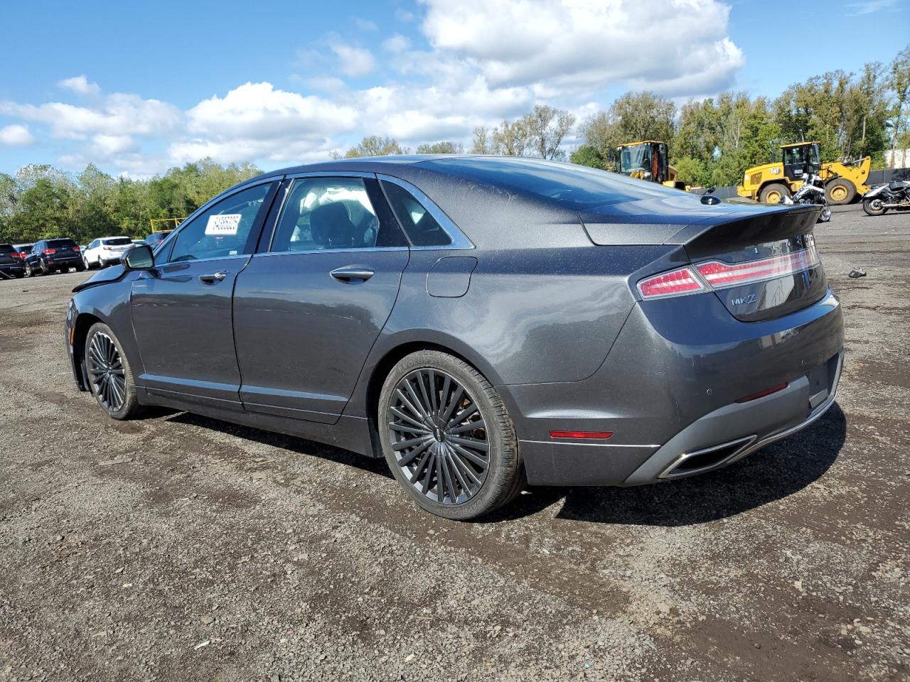 2018 Lincoln Mkz Reserve grey null gas 3LN6L5FC0JR607772 photo #4