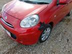 2011 NISSAN MICRA ACENTA CVT  for sale at Copart COLCHESTER