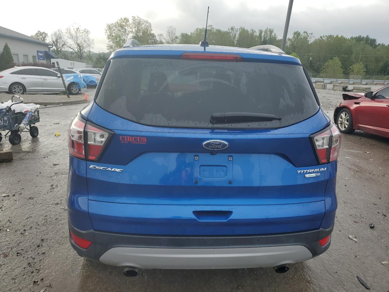 2017 Ford Escape Titanium VIN: 1FMCU9J93HUD57305 Lot: 83804685