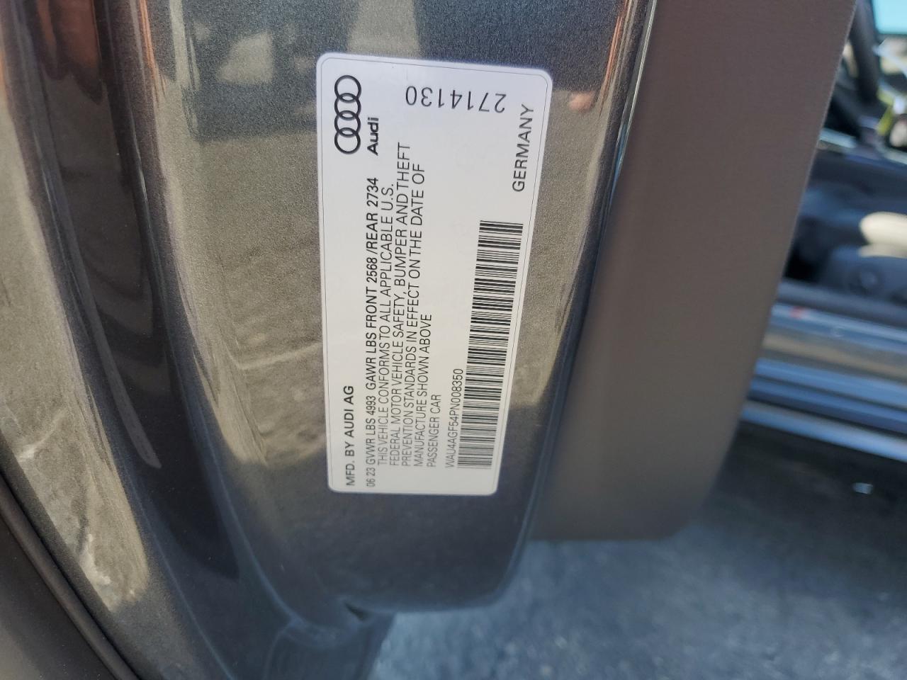 2023 Audi A5 Premium Plus 45 VIN: WAU4AGF54PN008350 Lot: 81007895