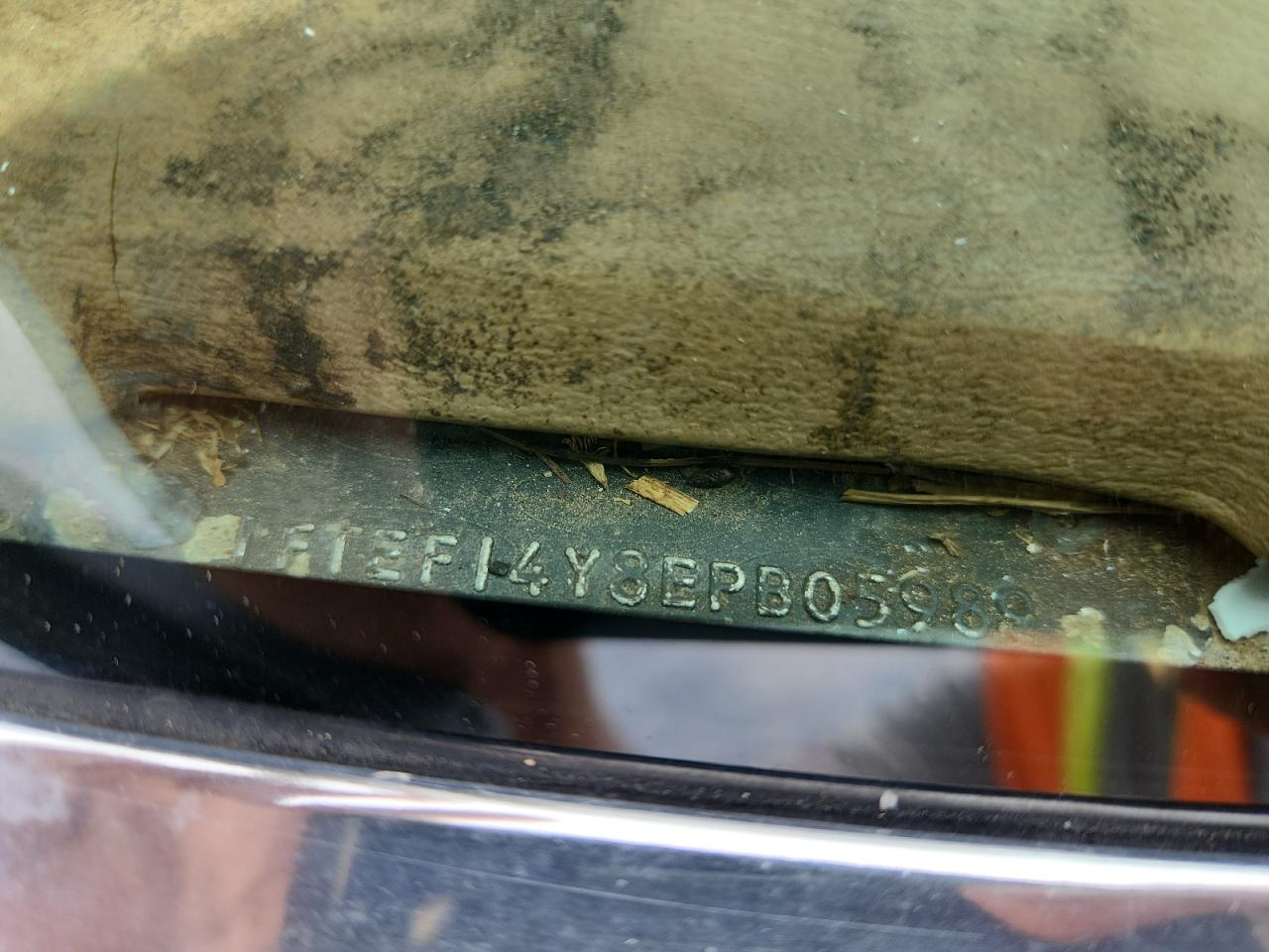 1984 Ford F150 VIN: 1FTEF14Y8EPB05989 Lot: 80450295