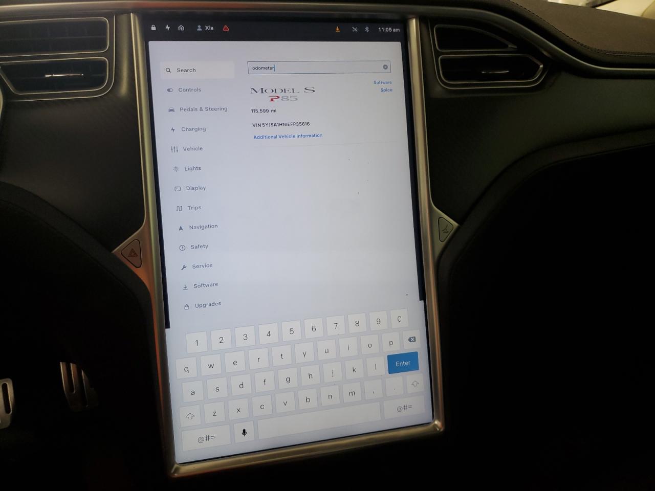 2014 Tesla Model S VIN: 5YJSA1H16EFP35616 Lot: 80509065