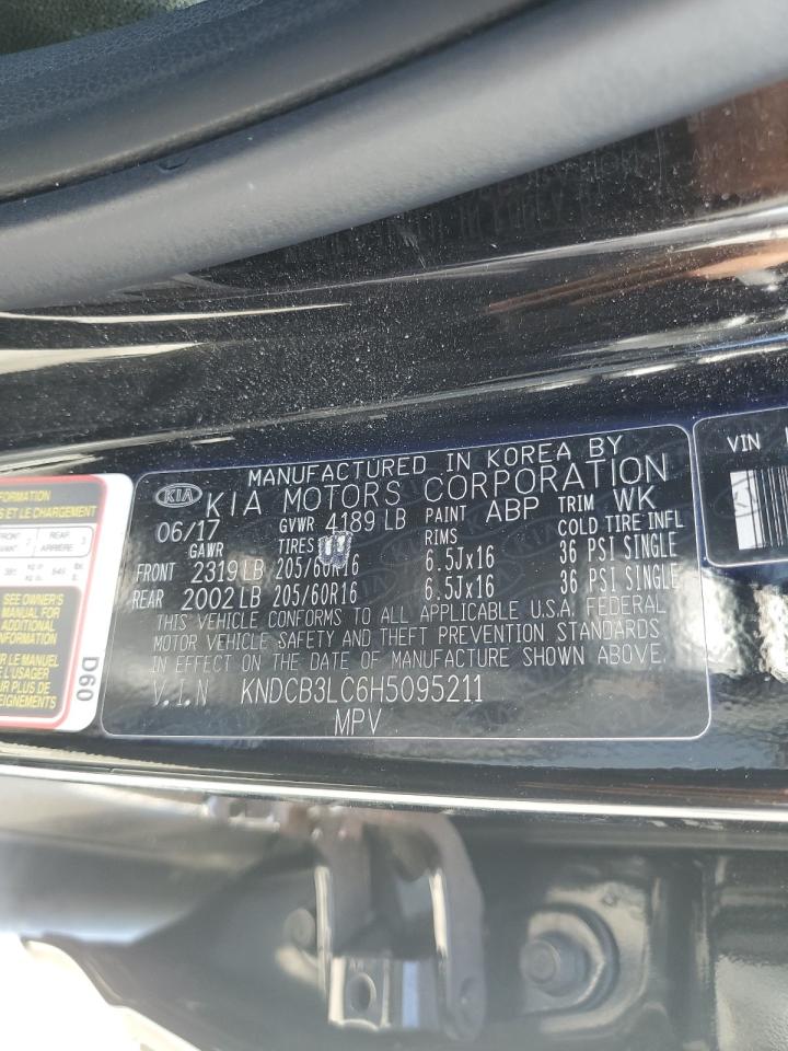 2017 Kia Niro Fe VIN: KNDCB3LC6H5095211 Lot: 83821145