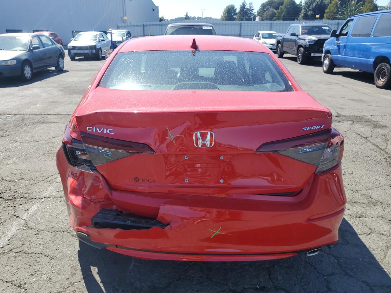 2025 Honda Civic Sport VIN: 2HGFE2F50SH507586 Lot: 81736405