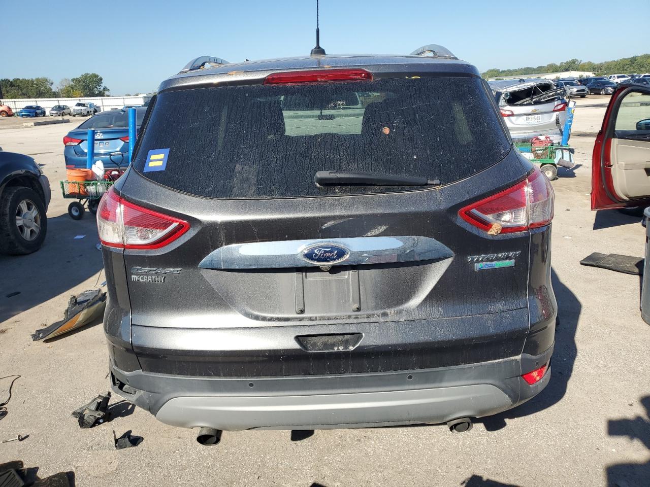 2015 Ford Escape Titanium VIN: 1FMCU0J97FUC78812 Lot: 84027535