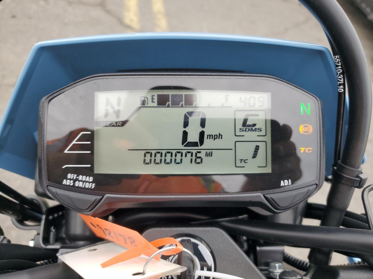 2025 Suzuki Dr-Z400 Sm VIN: JS1ER12E0S7100842 Lot: 83981185