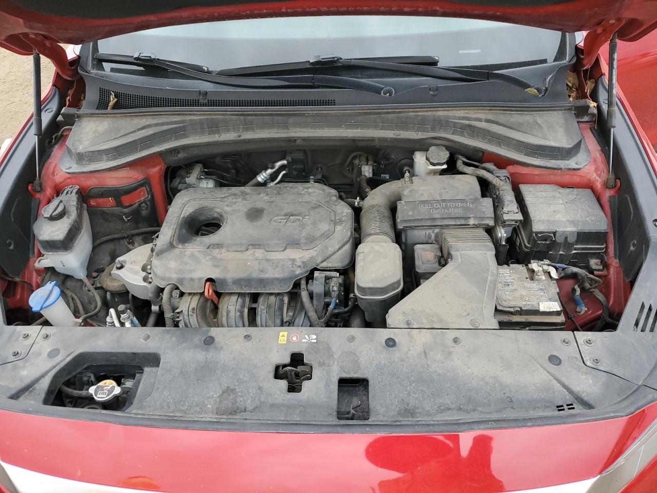2020 Hyundai Santa Fe Sel VIN: 5NMS3CAD3LH288927 Lot: 80808705