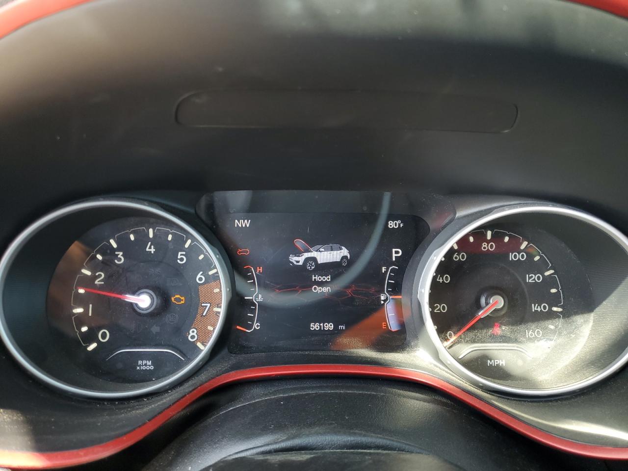 2020 Jeep Compass Trailhawk VIN: 3C4NJDDBXLT163395 Lot: 81366435