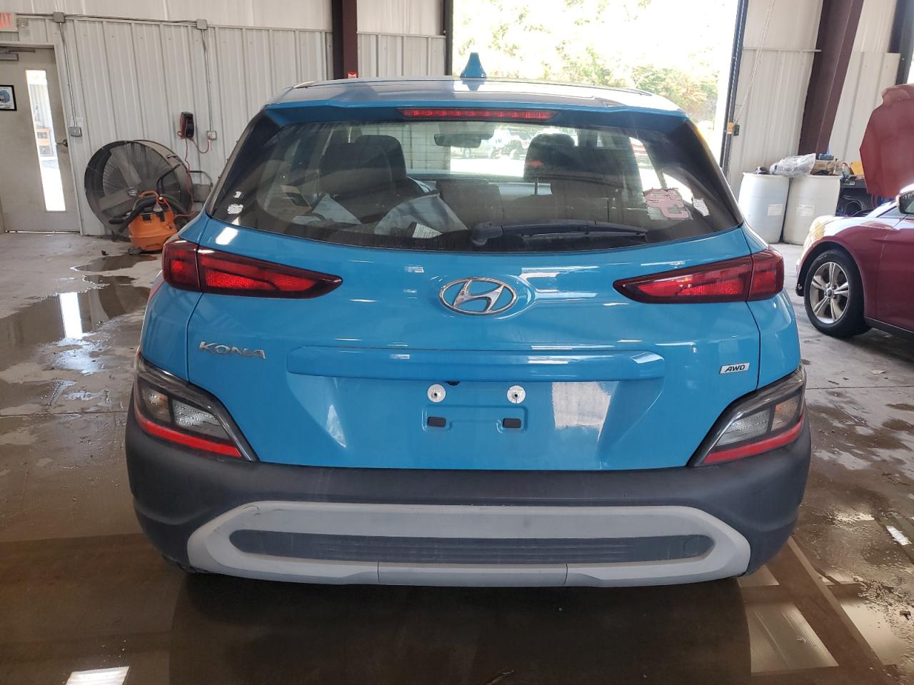 2022 Hyundai Kona Sel VIN: KM8K2CAB3NU841911 Lot: 80277775