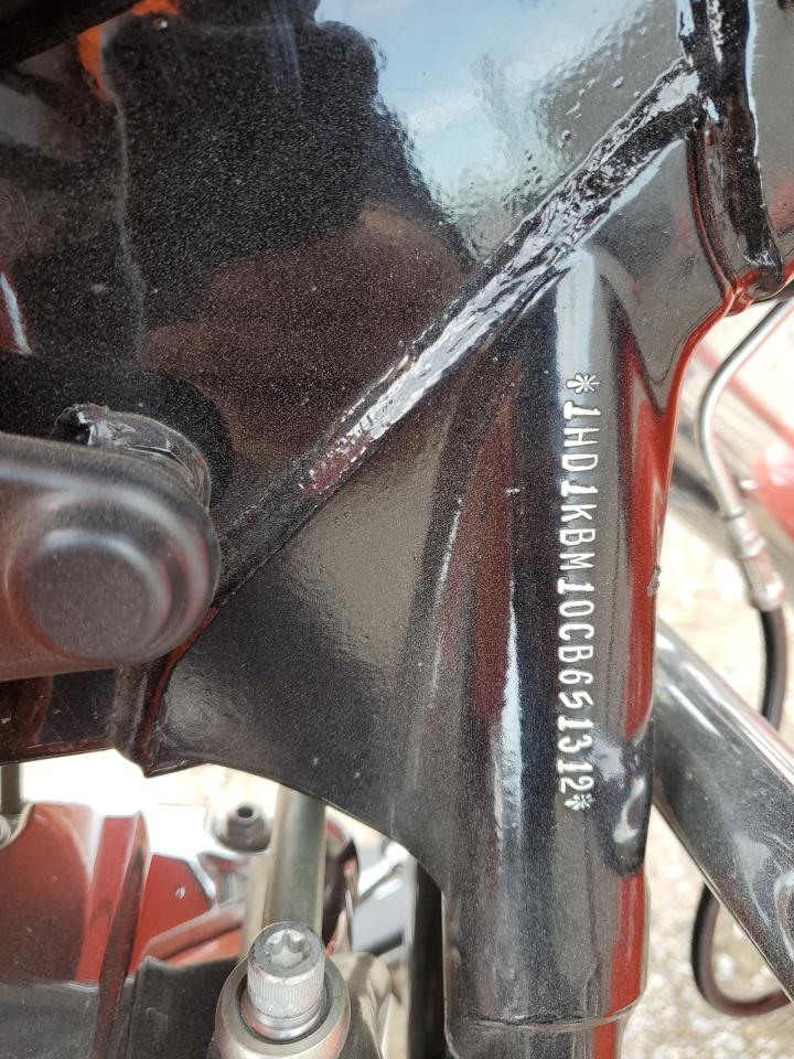 2012 Harley-Davidson Flhx Street Glide VIN: 1HD1KBM10CB651312 Lot: 71370225