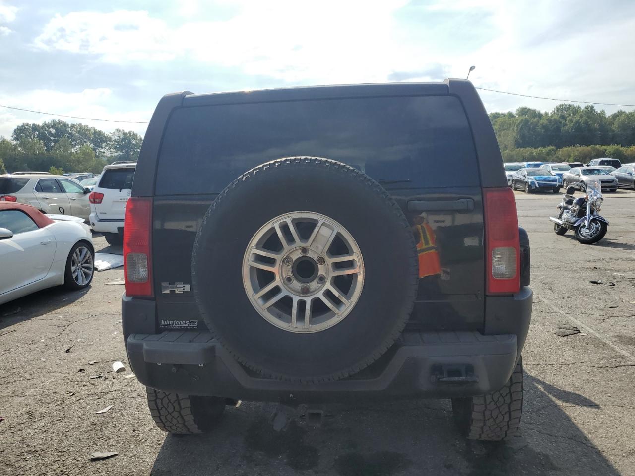 2006 Hummer H3 VIN: 5GTDN136968125512 Lot: 80893345