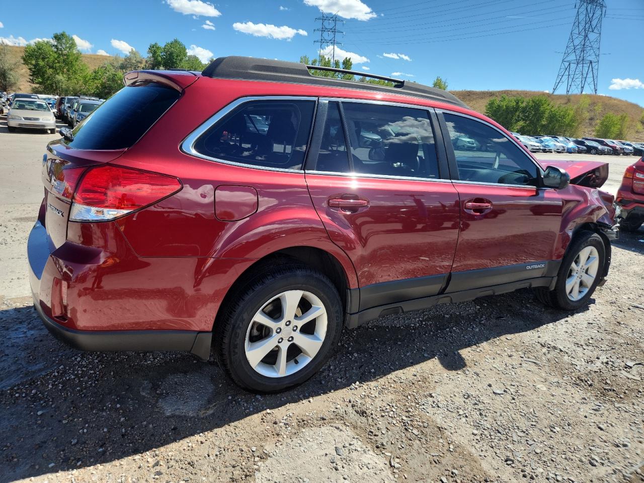 2014 Subaru Outback 2.5I 4S4BRCAC4E3283254 photo #4