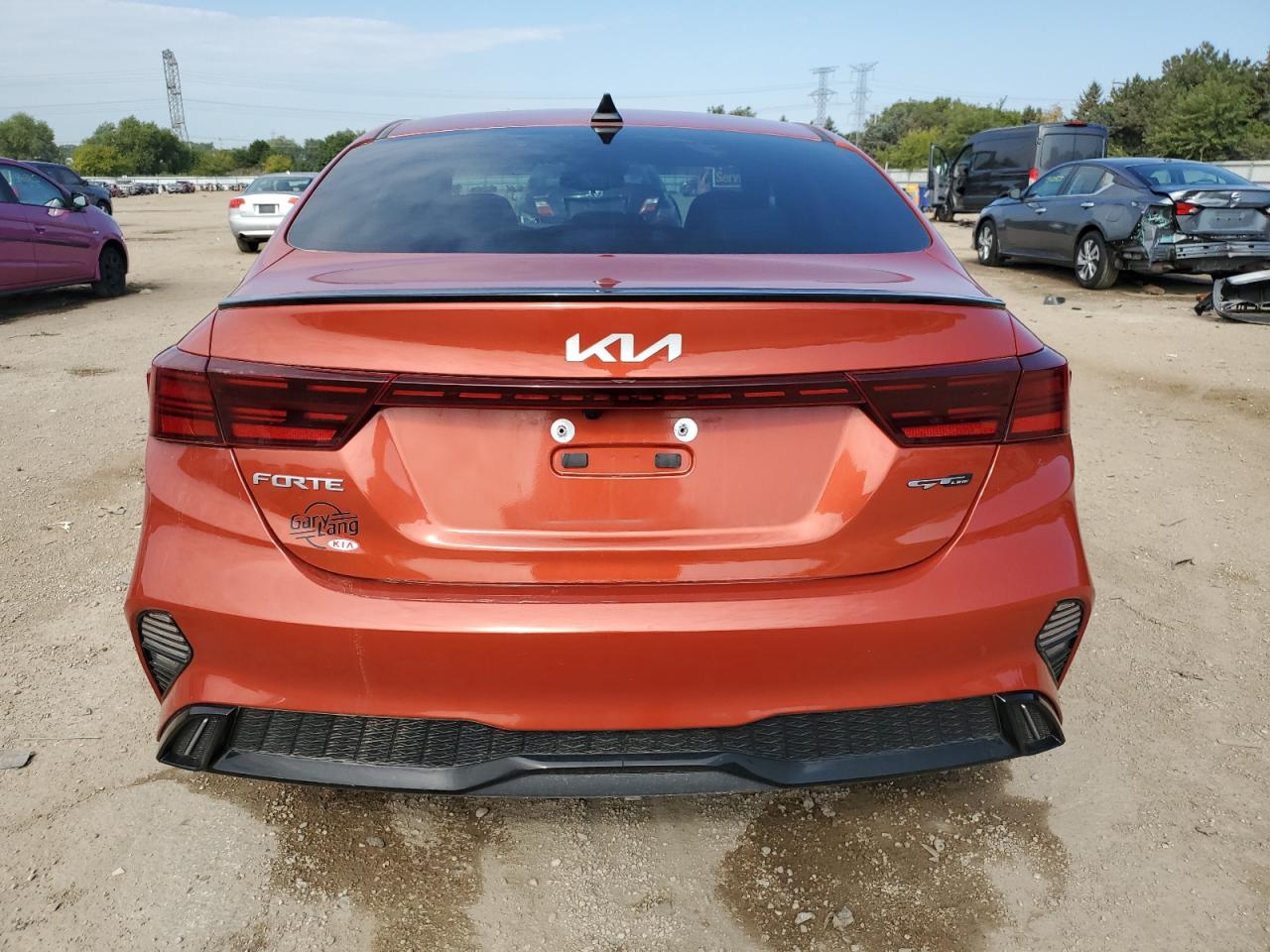 2022 Kia Forte Gt Line VIN: 3KPF54AD3NE490985 Lot: 72103745