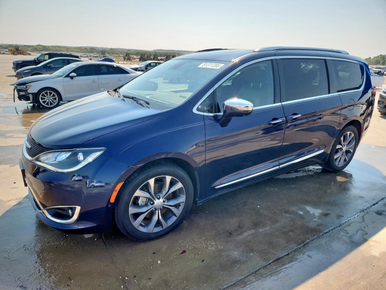 2017 Chrysler Pacifica Limited blue null flexible 2C4RC1GG4HR591720 photo #1