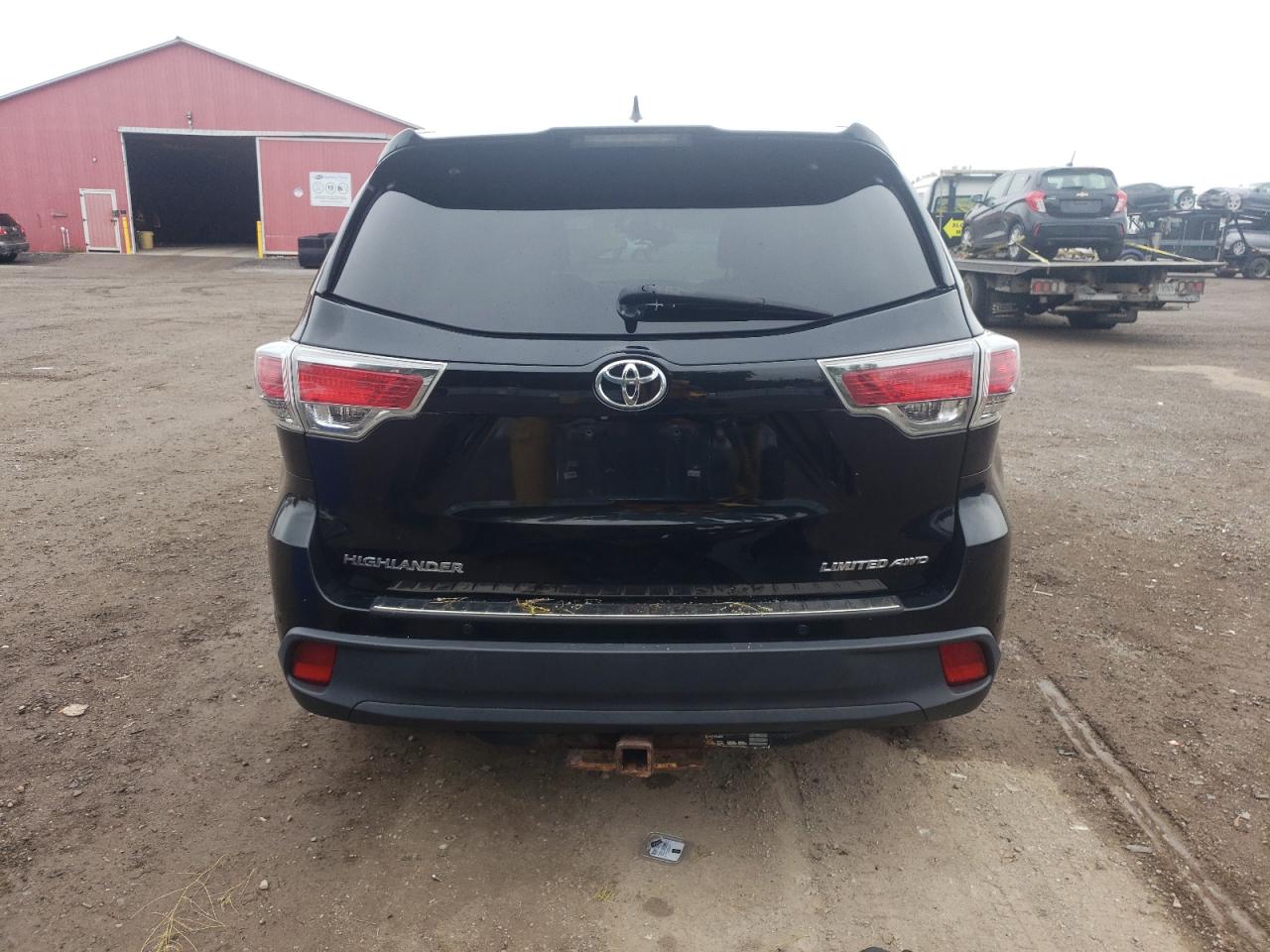 2016 Toyota Highlander Limited VIN: 5TDDKRFH3GS227672 Lot: 80505435