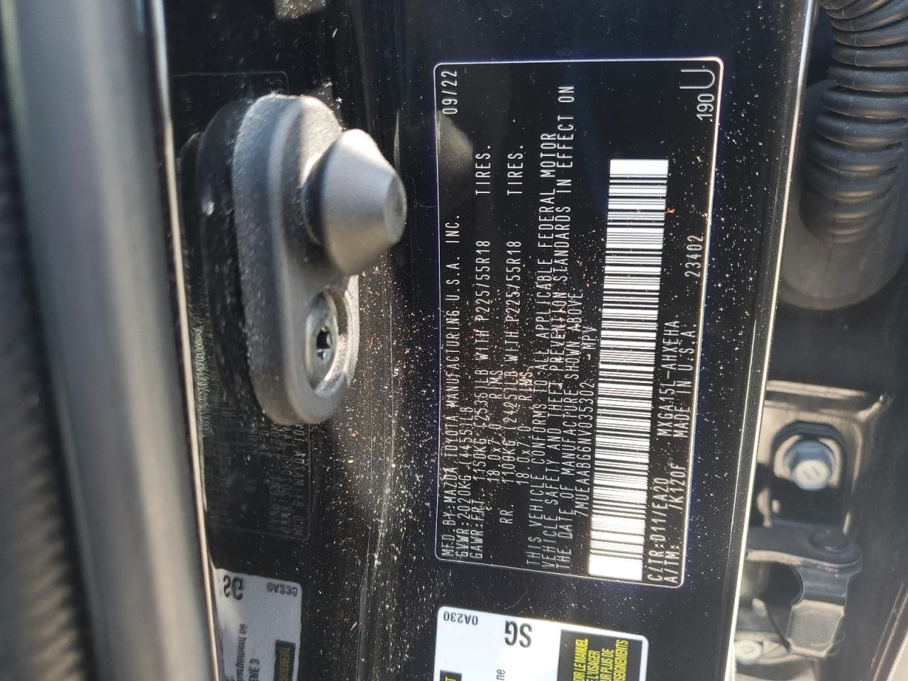 2022 Toyota Corolla Cross Xle VIN: 7MUEAABG6NV035302 Lot: 81323365