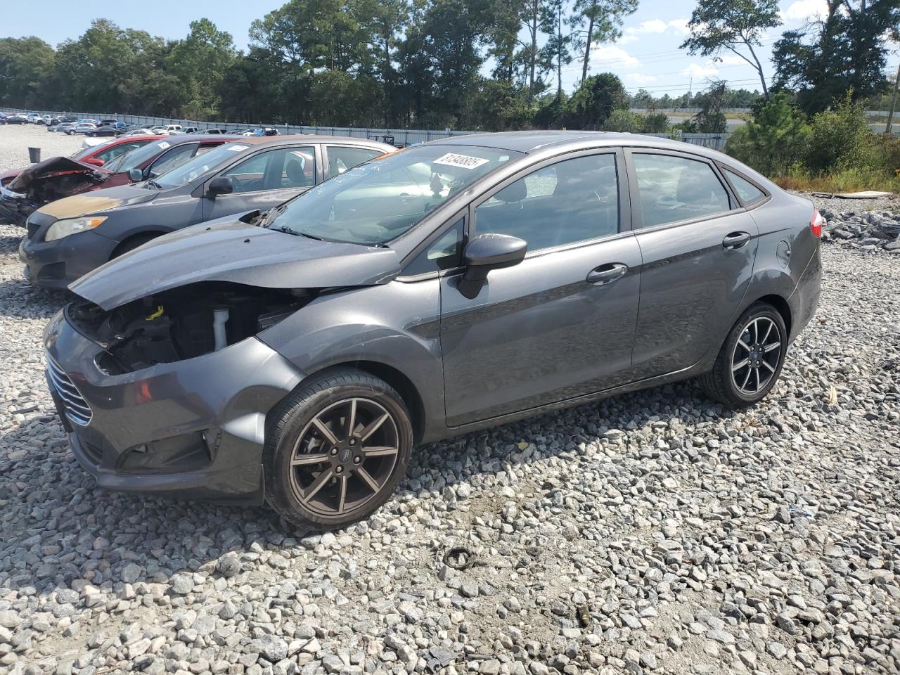 2019 Ford Fiesta Se VIN: 3FADP4BJ4KM154131 Lot: 81348805