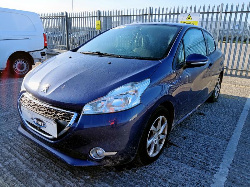 2012 PEUGEOT 208 1.4 VTI ACTIVE 3DR for sale at Copart CHESTER