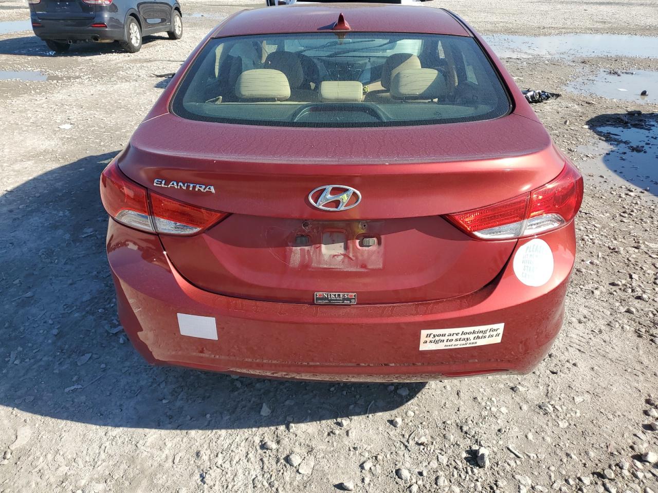 2013 Hyundai Elantra Gls VIN: 5NPDH4AE2DH341534 Lot: 81841965