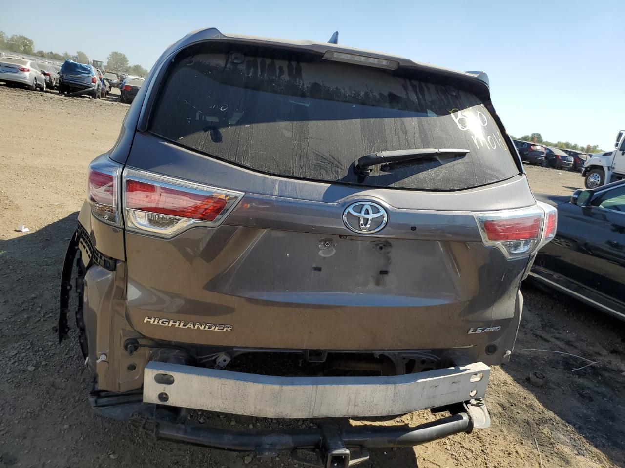 2014 Toyota Highlander Le VIN: 5TDBKRFH1ES067344 Lot: 84174905