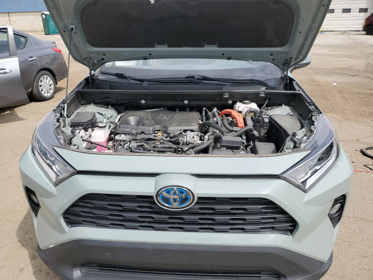 2021 Toyota Rav4 Xle VIN: 4T3RWRFV4MU045859 Lot: 80036655