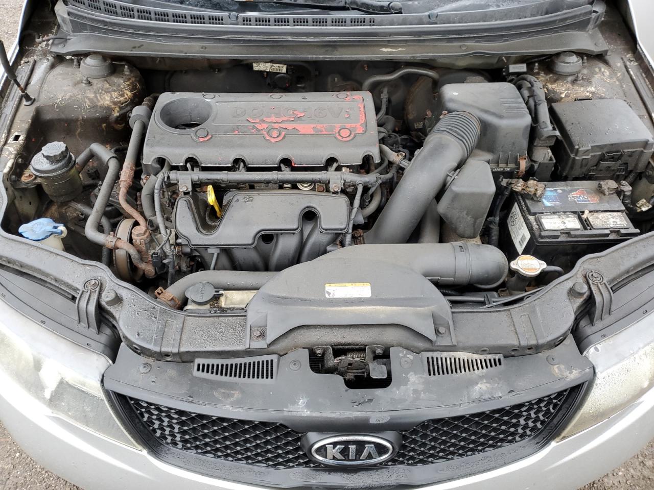 2010 Kia Forte Lx VIN: KNAFT4A24A5305107 Lot: 81212345